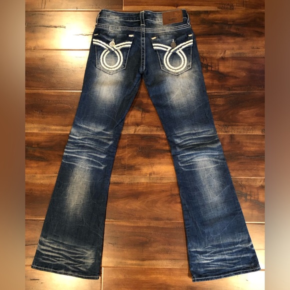 New Big Star Sweet Flare Ultra Low Rise 26 R x 32” - Picture 8 of 12